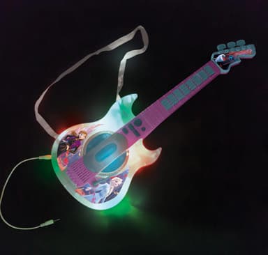 Frozen Electronic Lighting Guitar med mikrofon i glasögonformat