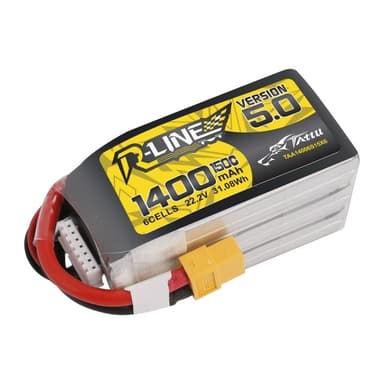 6s  1400mAh -150C - Gens Ace Tattu R-Line 5.0