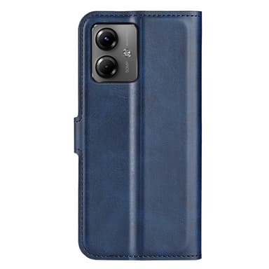 SKALO Motorola Moto G14 Premium Plånboksfodral - Blå