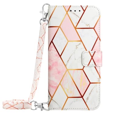 SKALO Motorola Moto G14 Marmor 3D Plånboksfodral