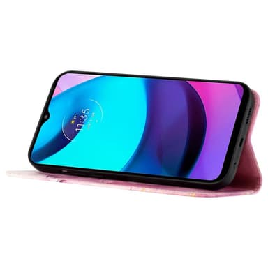 SKALO Motorola Moto G14 Marmor 3D Plånboksfodral