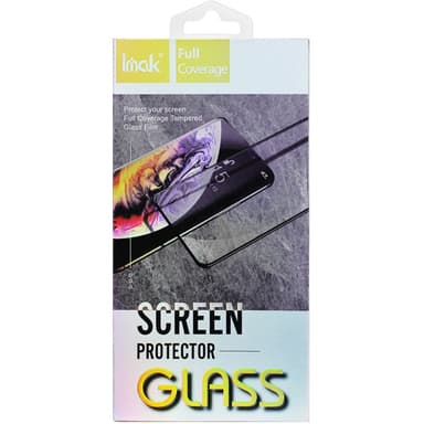 Google Pixel 8 IMAK Pro+ Heltäckande Härdat Glas Svart