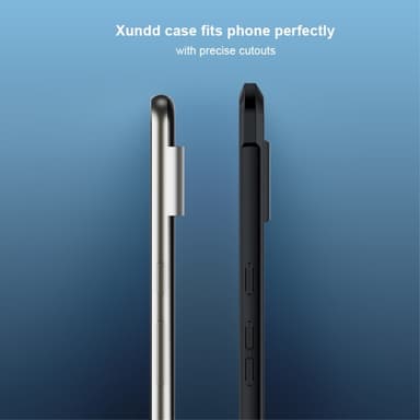 XUNDD TPU Hybrid Skal Fodral till Pixel 8 - Svart