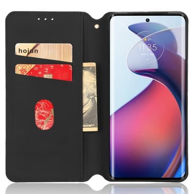 För Motorola Edge 30 Fusion 5G Plånboksfodral korthållare Fodral