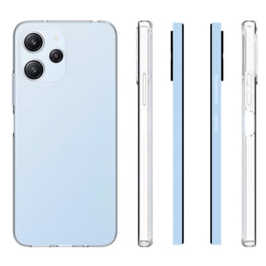 För Xiaomi Redmi 12 Skal Fodral TPU Transparant