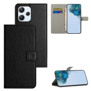 För Xiaomi Redmi 12 Plånboksfodral Telefonfodral Fodral Ställ