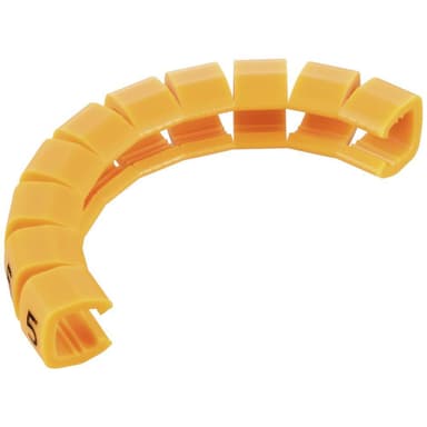 TRU COMPONENTS 1593427 TC-MB2/5203 Märkningsclip Tryck
