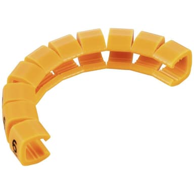 TRU COMPONENTS 1593428 TC-MB2/6203 Märkningsclip Tryck