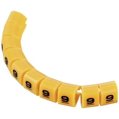 TRU COMPONENTS 1593403 TC-MB1/9203 Märkningsclip Tryck