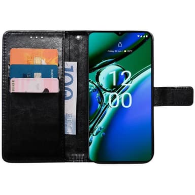 Plånboksfodral 3-kort Nokia G42 - Svart