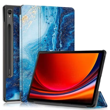 Aktivt Fodral Samsung Galaxy Tab S9 11.0 - Blue Marble