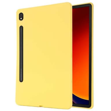 Liquid silikon skal Samsung Galaxy Tab S9 11.0 - Gul