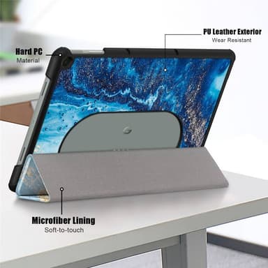 Aktivt Fodral Google Pixel Tablet 11.0 - Blue Marble
