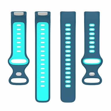 Twin Sport Armband Fitbit Charge 6 - Blå/turkos