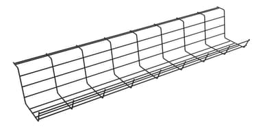 axessline Wire Tray - Kabeldike, L720 mm, svart