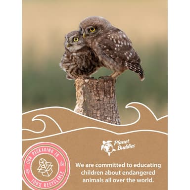 Olive the Owl Hörlurar med sladd