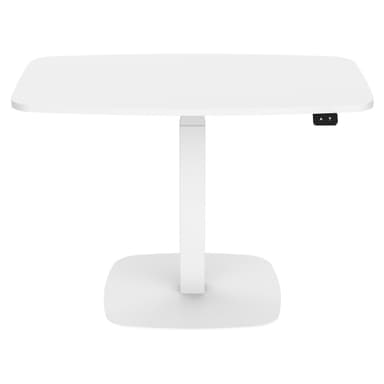 Lykke höj och sänkbart skrivbord L200, vit, 90 x 55cm