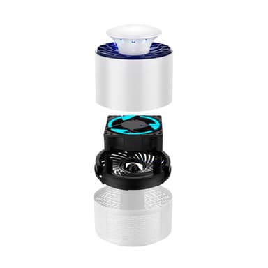 Lykke myggfångare 360 deluxe vit