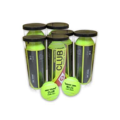 Core padelboll, set med 30 bollar