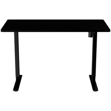 Lykke höj och sänkbart skrivbord M100, svart, 120 x 60 cm