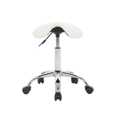 Lykke Sadelstol Comfort, vit