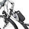 tectake Cykelväska för smartphones - 20 x 9,5 x 10 cm, svart/grå/grön