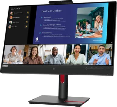 Lenovo ThinkVision T24v-30 24" LCD skärm 63D8MAT3EU (raven black)