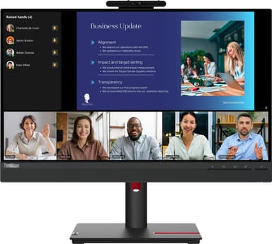 Lenovo ThinkVision T24v-30 24" LCD skärm 63D8MAT3EU (raven black)