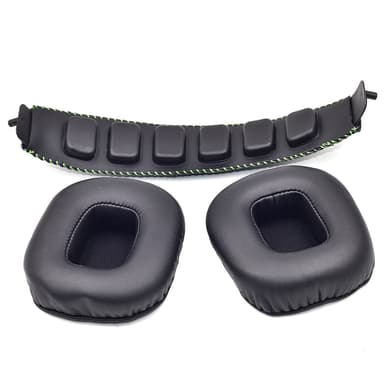 INF Ersättnings öronkuddar och pannband för Razer Tiamat 7.1/Tiamat 2.