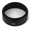 Universal kamera motljusskydd för Canon Nikon Sony Svart 58 mm