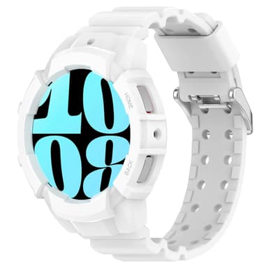 Armor silikonarmband med skyddsfodral för Samsung Galaxy Watch6 44mm V