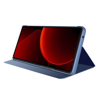 SKALO Xiaomi 13T/13T Pro Clear View Spegel fodral - Lila-Blå