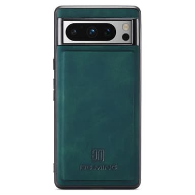 DG.MING Google Pixel 8 Pro Premium PU-Läder Hybrid Skal - Grön