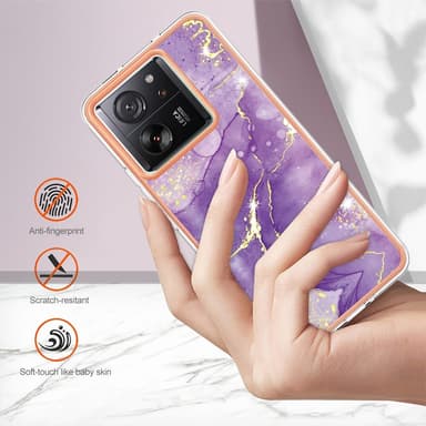 SKALO Xiaomi 13T/13T Pro Marmor TPU-skal - Motiv 1