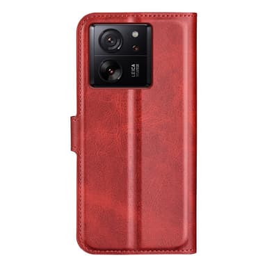 SKALO Xiaomi 13T/13T Pro Premium Plånboksfodral - Röd
