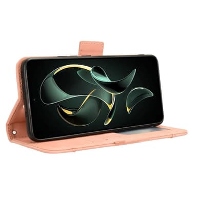 SKALO Xiaomi 13T/13T Pro 6-FACK Plånboksfodral - Rosa