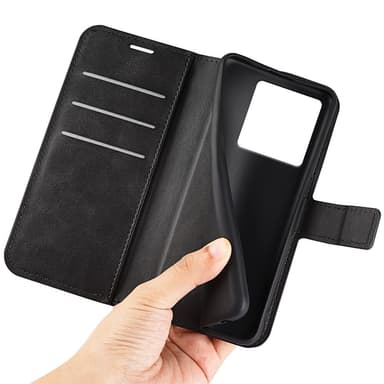 SKALO Xiaomi 13T/13T Pro Premium Plånboksfodral - Svart