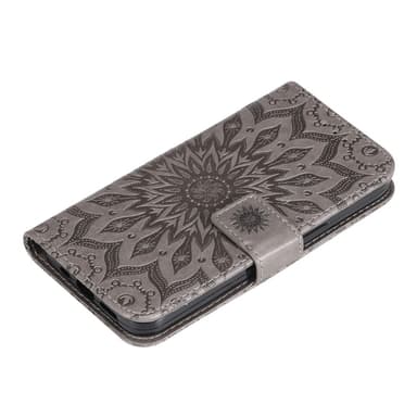 SKALO Google Pixel 8 Pro Mandala Plånboksfodral - Grå