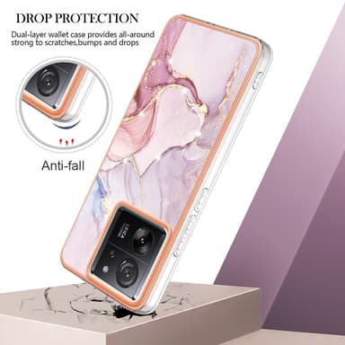 SKALO Xiaomi 13T/13T Pro Marmor TPU-skal - Motiv 3