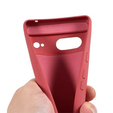 SKALO Google Pixel 8 Ultratunn TPU-Skal - Röd