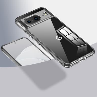 SKALO Google Pixel 8 TPU Clear Hybrid Skal - Transparent