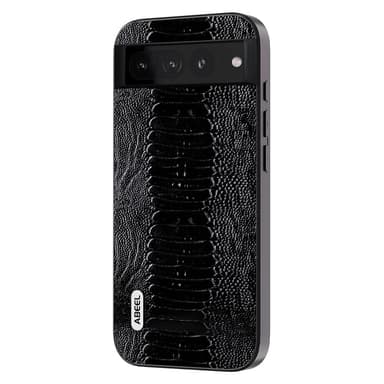 SKALO Google Pixel 8 ABEEL Läder Skal - Svart