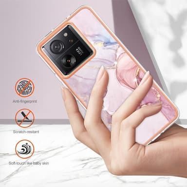 SKALO Xiaomi 13T/13T Pro Marmor TPU-skal - Motiv 3