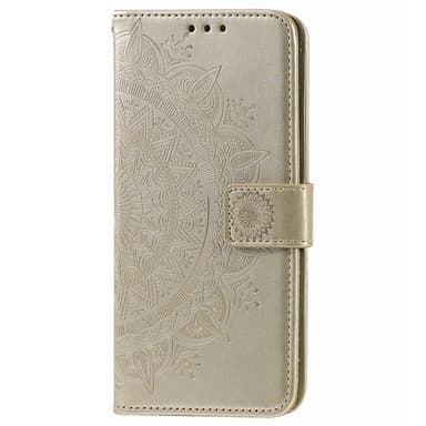 SKALO Sony Xperia 5 V Mandala Plånboksfodral - Guld