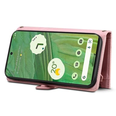 SKALO Google Pixel 8 Pro ESEBLE Big Wallet Plånboksfodral - Roséguld