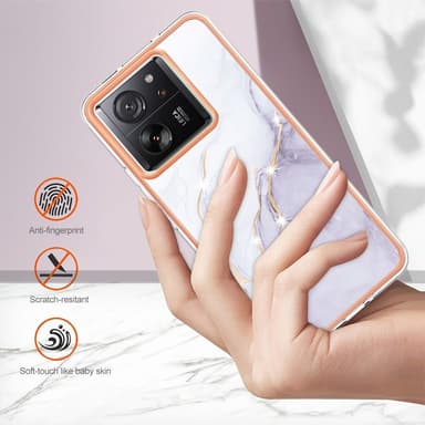SKALO Xiaomi 13T/13T Pro Marmor TPU-skal - Motiv 4