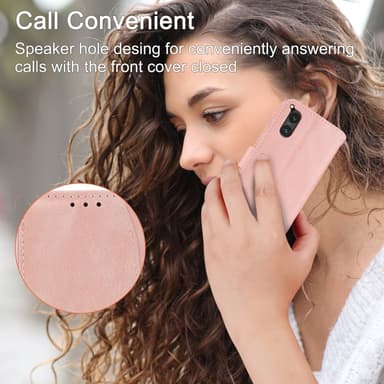 SKALO Sony Xperia 5 V Evelope Clutch 5-Fack - Rosa