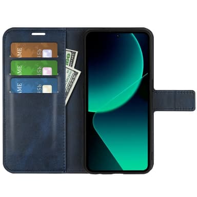 SKALO Xiaomi 13T/13T Pro Premium Plånboksfodral - Blå