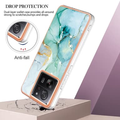 SKALO Xiaomi 13T/13T Pro Marmor TPU-skal - Motiv 5