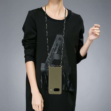 SKALO Google Pixel 8 Mobilhalsband Skal - Grön